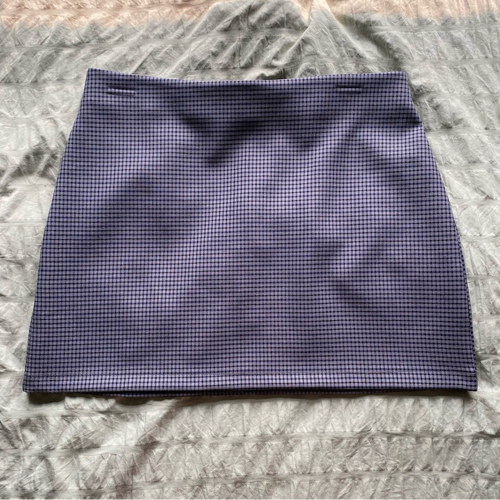 Urban Outfitters Houndstooth Mini Skirt